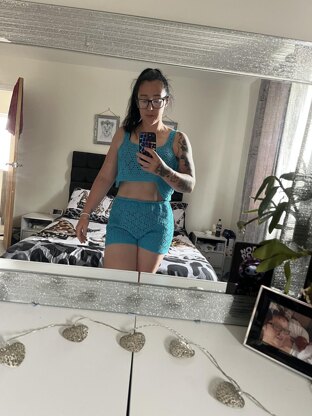 Summer Crop & Shorts Set