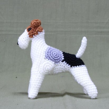 Wire fox terrier amigurumi / ワイヤーフォックステリア あみぐるみ