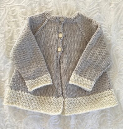 Possum Jacket in Debbie Bliss Baby Cashmerino BJ33 Knitting pattern by ...