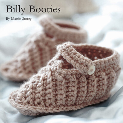 Billy Booties in Rowan Baby Merino Silk DK