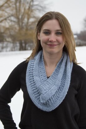 "Purl Illusions" Cowl