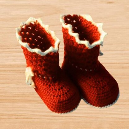 Crochet Bootie pattern