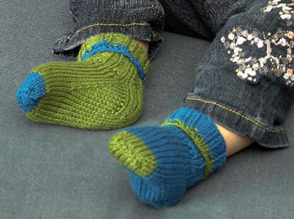 Toddler Socks in Plymouth Dreambaby DK - F531 - PDF