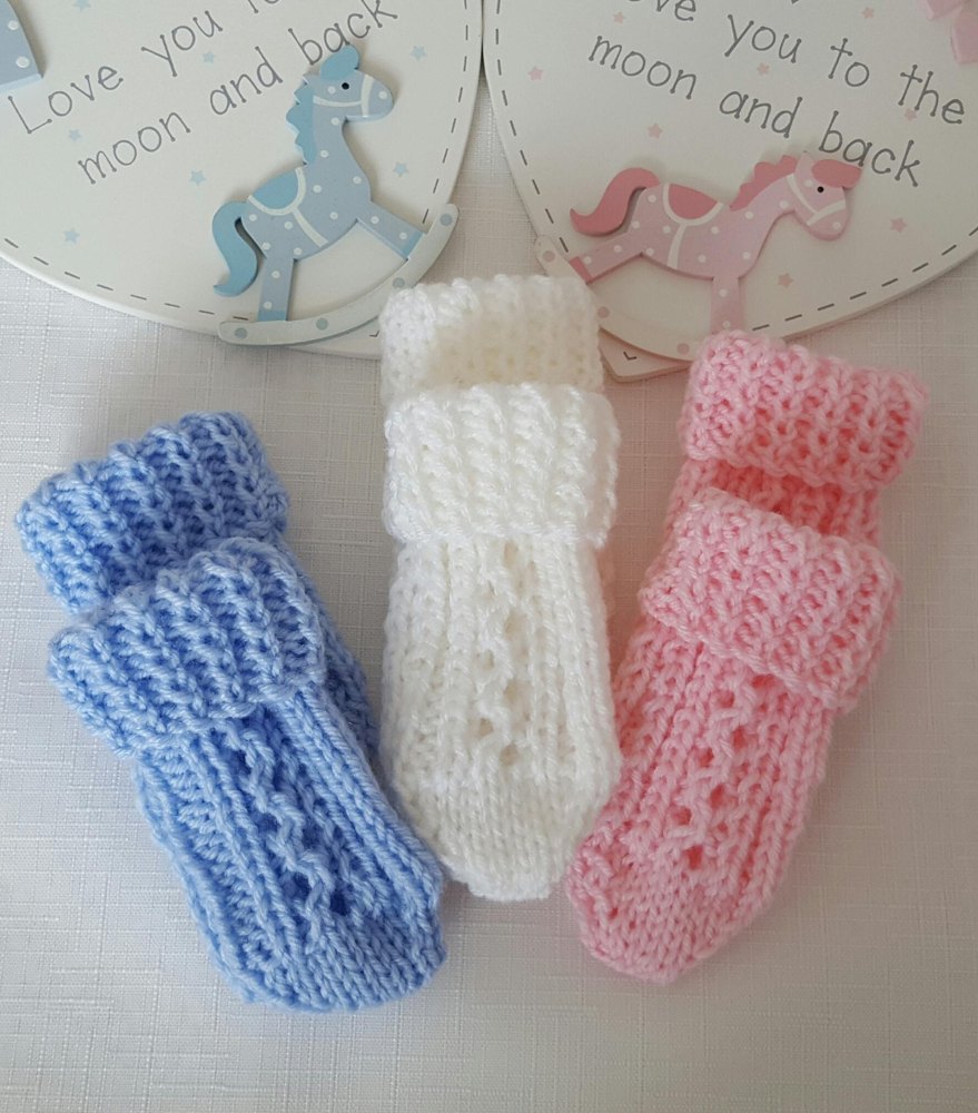 Thumbless baby mittens clearance knitting pattern