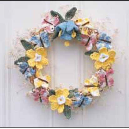 Celebrate Spring Wreath in Lily Sugar 'n Cream Solids