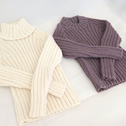 Skinny Rib Pullover