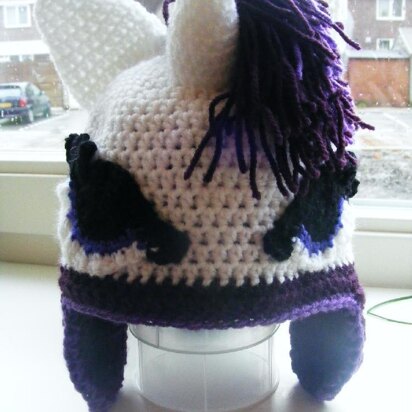 My Little Pony Rarity Unicorn Hat Pattern -  Perfect Gift