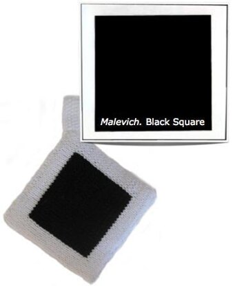 Malevich Black Square Pot Holder