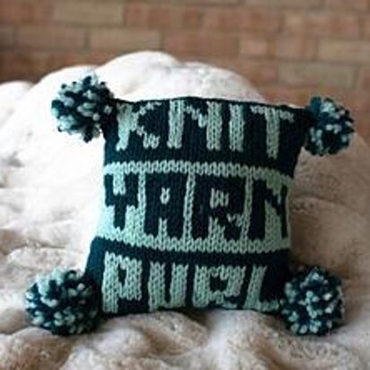 Knitwords Sachet Pillow