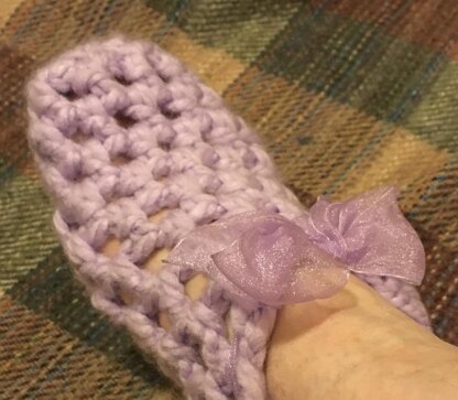 Warm as Toast Crochet Slipper