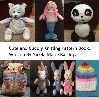 Cute and Cuddly Knitting Pattern Book