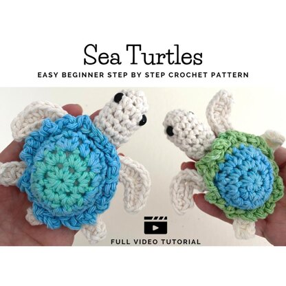 Sea Turtle Crochet Pattern