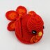 Ashley the Phoenix Scrubby Amigurumi