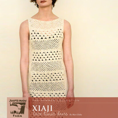 Xiaji Lace Tunic Dress in Juniper Moon Farm Zooey