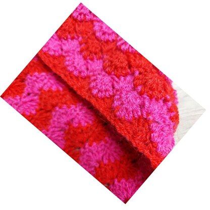 Pink and red blanket