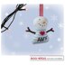 Snowman Christmas Decoration, Holiday Ornament