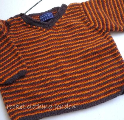 Baby Boy Sweater 'Multi Stripe'