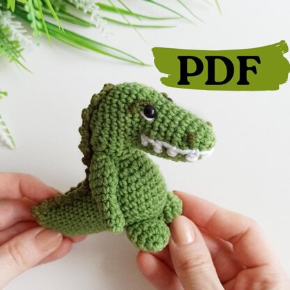 Crochet alligator pattern, easy crochet amigurumi crocodile