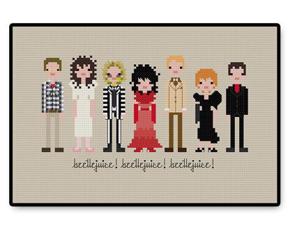 Beetlejuice - PDF Cross Stitch Pattern