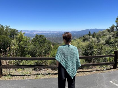 Vineyard hill shawl