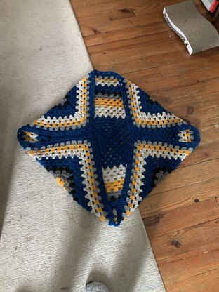 peacock shawl
