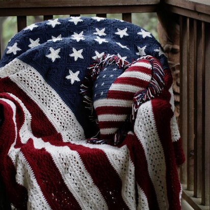 American Flag Blanket