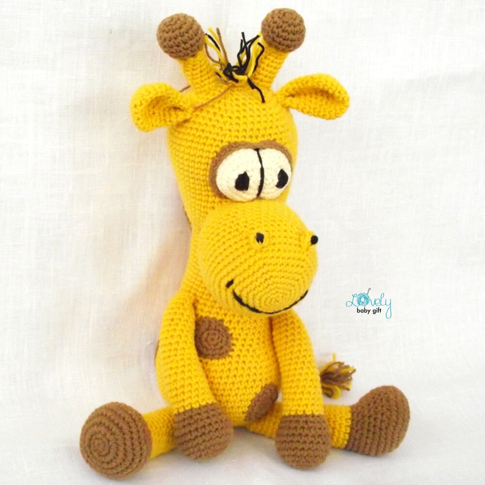 Crochet Giraffe Stuffed Toy Amigurumi Pattern Crochet pattern by Viktorija  Dineikiene