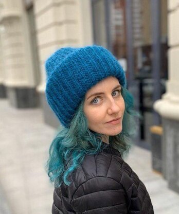 Slouchy Mohair Hat