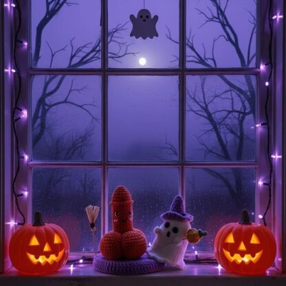 Halloween Crochet Pattern,Ghost Crochet Pattern