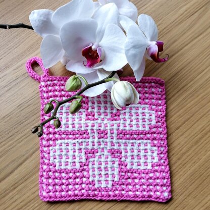 Flower Washcloth