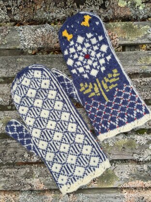 Queen Anne's Lace Mittens