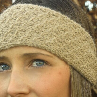 Honeycomb Headband - knitting pattern