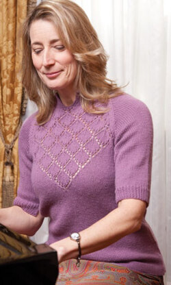 Heiress Pullover in Classic Elite Yarns Fresco - Downloadable PDF