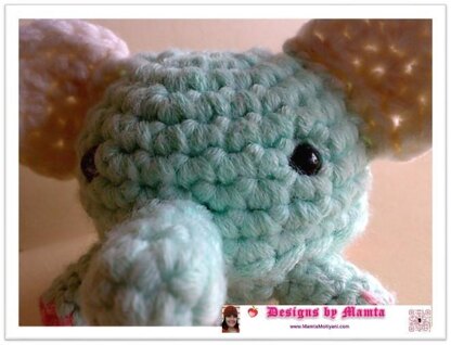 Crochet Elephant Pattern Amigurumi Animal