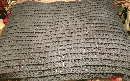 Bernat brick blanket