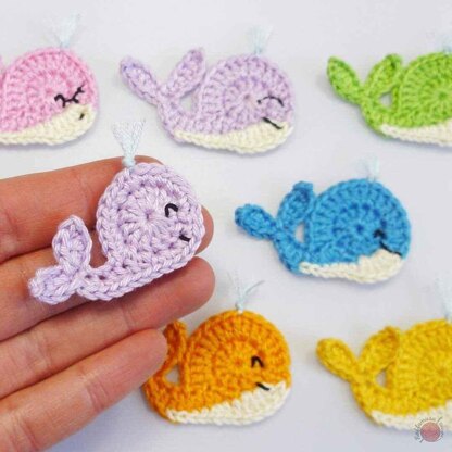 Whale Applique