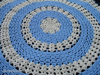 Round Lace Afghan