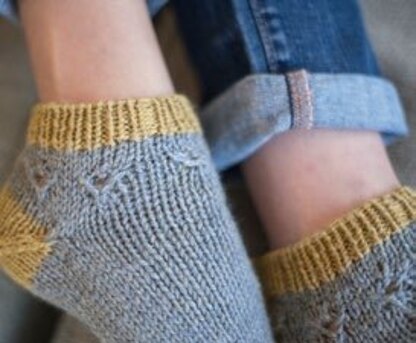 Hartland Slipper Socks in Berroco Ultra Wool - Portfolio4 - Downloadable PDF