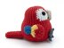 Amigurumi Scarlet Macaw