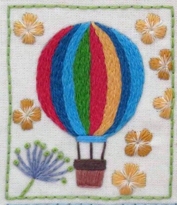 Stitchdoodles Summer Splendour, Hand Embroidery Pattern
