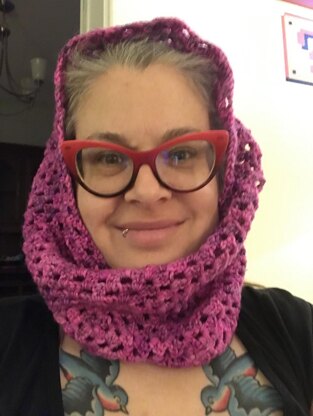 Granny Squared Cowl