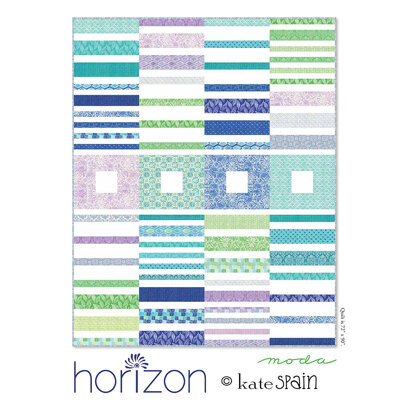 Colorful Horizon Quilt Pattern, Quilt Tutorials