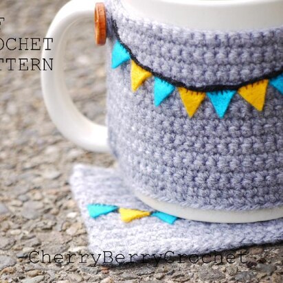 Coaster and Cup cosy