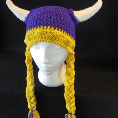 Viking Hat with Braids