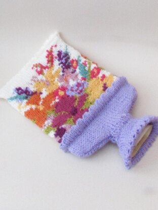 Bouquet Hot Water Bottle Cover