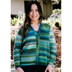 Trendsetter Yarns 6400J Candyland & Nuance - Purl Ridge "V" Cardigan PDF