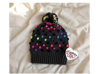Puff Stitch Hat