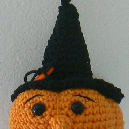 Halloween pumpkin key chain pattern