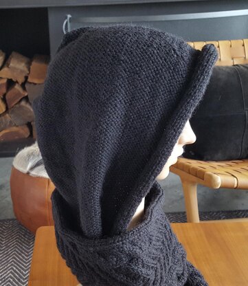 Rachael - 12ply hooded cowl