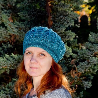 Morning Mist Hat - knitting pattern